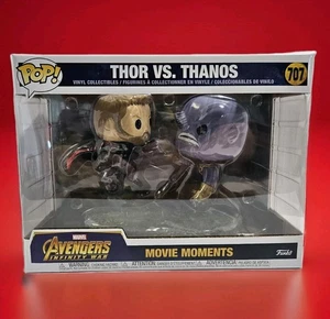 Avengers Infinity War THOR vs. THANOS Movie Moments 2018 Funko Pop #707 (a) - Picture 1 of 10
