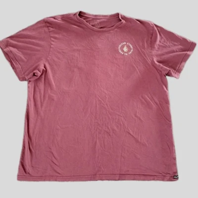 Volcom Mens Tshirt Rust In Colour Sz L Fair Condition  - Image 1 of 4