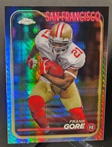 2024 Topps Chrome NFL Football - rifrattore prisma Frank Gore - San Francisco 49ers - Foto 1 di 2