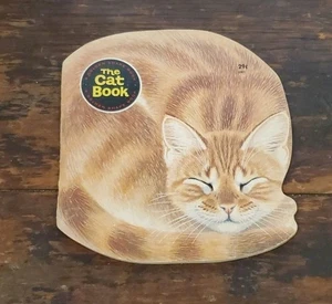 Vintage The Cat Book by Jan Pfloog - A Golden Shape Book 1964 Golden Press NY - Imagen 1 de 7
