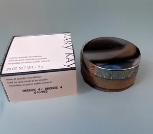 MARY KAY Mineral Powder Foundation BRONZE 4 Discontinued RARE New 040993 - Picture 1 of 3