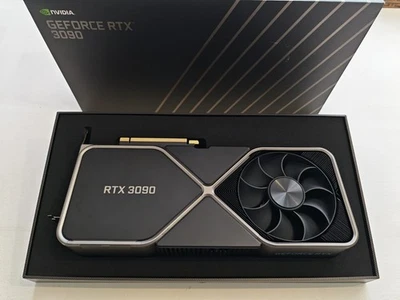 NVIDIA RTX 3090 Founders Edition | Thermal Upgrade | Warranty 1Y| Cleaned Tested - Photo 1/4