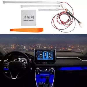 for Toyota RAV4 2019-2024 Blue Console Atmosphere Light Stripes Ambient lights - Picture 1 of 11