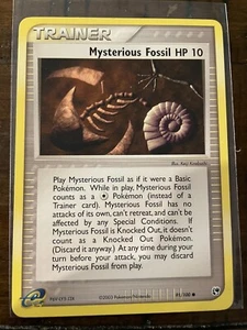 Mysterious Fossil Non-Holographic Common 91/100 Pokémon TCG EX Sandstorm LP - Bild 1 von 2