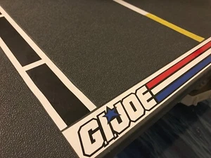 G.I. Joe ARAH USS Flagg Aircraft Carrier Replacement Deck Sticker Sheet - Picture 1 of 12