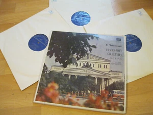 3 LP Tschaikovsky Eugen Onegin Oper Vinyl Melodiya UDSSR 33CM 02039-44 - Picture 1 of 2