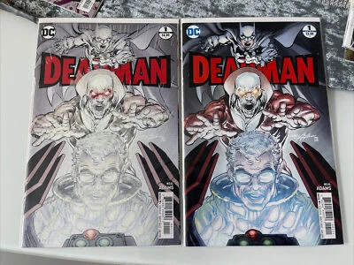 2 Deadman #1 DC Comics 2018, 1 Glow in the Dark Cover,  1 Regular Cover ,UNREAD - Image 1 of 3