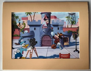 MAGIC OF DISNEY HAND PAINTED ANIMATION GALLERY CEL TAILOR MADE DONALD DUCK 2012 - Picture 1 of 6