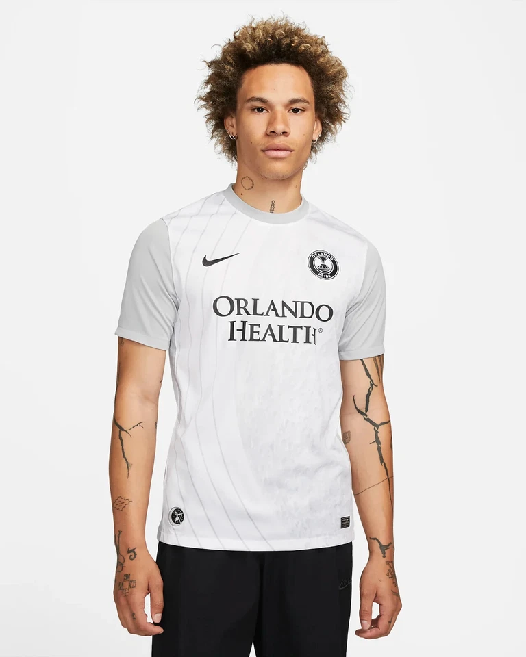 Nike Dri-Fit Orlando Pride Stadium Away Soccer Jersey DV6947-101 Men's Size M