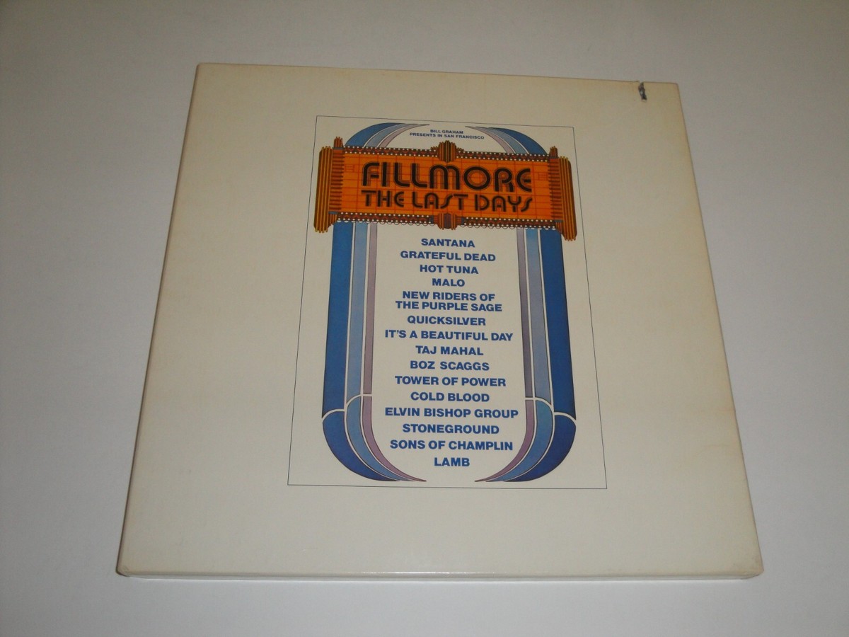 Fillmore The Last Days for sale | eBay