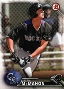 2016 Bowman Draft #BD-167 - Ryan McMahon - Colorado Rockies 16-268 - Picture 1 of 2