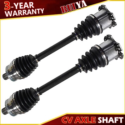 Front Pair CV Axle Shaft for 2002-2005 2006 Audi A4 Quattro 1.8L 3.0L Auto AWD - Image 1 of 4