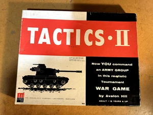 Tactics II by Avalon Hill COMPLETE War Game C - Picture 1 of 7