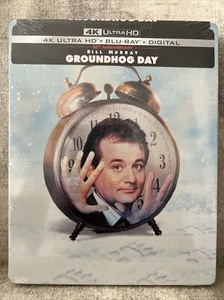 New Steelbook Groundhog Day 30th Anniversary Ed (4K / Blu-ray + Digital) - Picture 1 of 5
