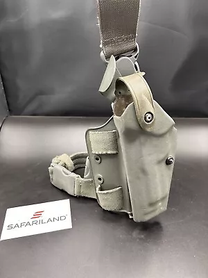 Safariland 6005 SLS + SLS Lock, STX Green LH Holster CZ 75B - used - Image 1 of 4