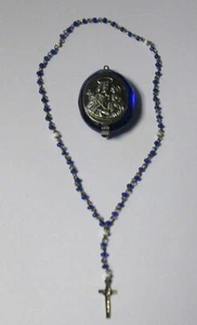Rare & Vintage Religious Rosary with Case - Picture 1 of 2