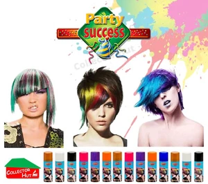 Temporary Hair Colour Spray Wash Out Colours Dress Up from Party Success - Picture 1 of 20