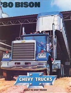 1980 Chevrolet Bison Truck/Tractor Sales Brochure - Picture 1 of 1
