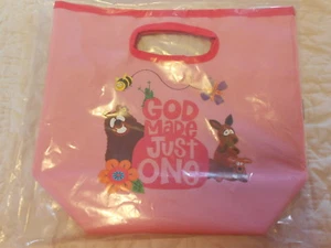 God Made Just One Brotzeittasche rosa (neu) - Bild 1 von 2
