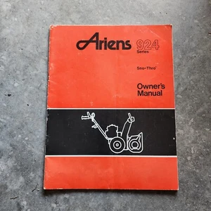 Ariens Sno Thro 924 SERIES Manual del Propietario Guía del Usuario - Imagen 1 de 2