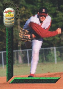 1994 Signature Rookies Draft Picks Baseball #78 Jason Sikes Phillies