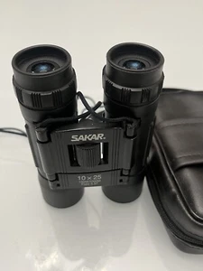 Sakar Binoculars 10x25 100m/1000m Field 5.5 With Case - Picture 1 of 9