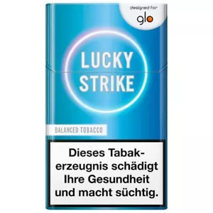 Glo Lucky Strike Balanced Tobacco Tabaksticks 2 x 10 Sticks heat not burn - Bild 1 von 1