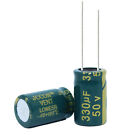 10pcs 50v330uf Aluminum electrolytic capacitor Switching power adapter 10x17mm