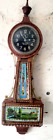 Unusual Chelsea Signed Banjo Clock with Waltham Dial