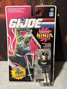 Vintage GI Joe Ninja Force Equipo Ninja MOC Action Figure Storm Shadow Spain  