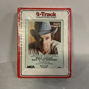 Merle Haggard Back to the Barrooms 8-Track Tape, 1980 New Sealed MCA - Bild 1 von 3