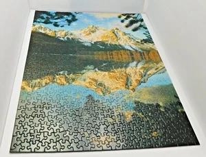 Springbok Puzzle Rockies Reflection 500 Pieces COMPLETE Jigsaw Mountains PLZ4093 - Picture 1 of 12