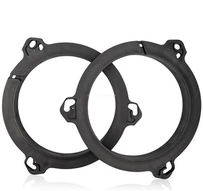 6.5" Front Rear Door Speaker Install Adapter Brackets For 05-19 Nissan Frontier - Image 1 of 4