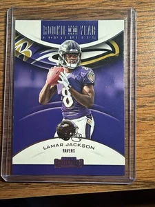 2018 Panini Contenders LAMAR JACKSON RC #RYA-LJ Rookie of the Year Contenders - Bild 1 von 1