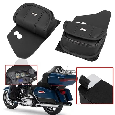 Bolsa de carenado de parabrisas para Harley Electra Glide Classic FLHTC FLHT FLHX Foto 1 de 4