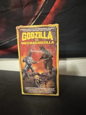Godzilla Vs. Mechagodzilla VHS Tape Kaiju Horror Vintage  - Image 1 of 4