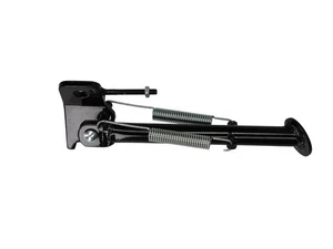 kmx24 soporte lateral se adapta a scooter Simon SR50 SR80 con tensor de cadena negro - Imagen 1 de 2