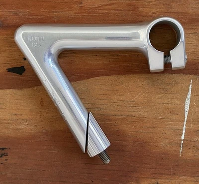 Nuevo de Lote Antiguo Plata Nitto Jaguar AA NJ Pro Aluminio Pista Vástago Pista Pista Pista Pista Pista Pista Track 120mm 25.4 Japón Foto 1 de 4