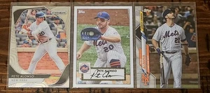 Pete Alonso 2020-21 Topps/Prizm Card Lot x3 New York Mets - Picture 1 of 2