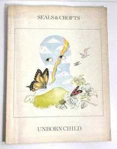 Vintage Seals & Crofts Unborn Child Sheet Music Song Book 1974 Softcover - Picture 1 of 6