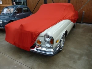 Vollgarage Schutzdecke Car-Cover Rot für Mercedes W111 Coupe & Cabrio - Picture 1 of 2