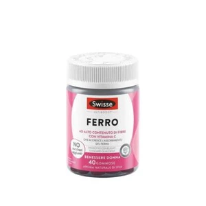 SWISSE - Ferro con Vitamina C da 40 gommose - Ad alto contenuto di Fibre - Picture 1 of 1