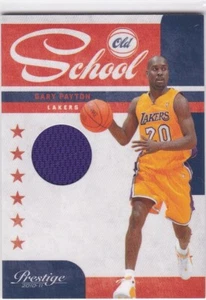 GARY PAYTON CAMISETA USADA EN JUEGOS #'d 125/249 SP ¡MUESTRA DE LA VIEJA ESCUELA! - Imagen 1 de 2