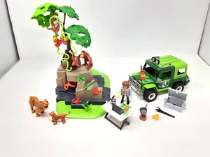 Playmobil 5416 Wildlife Safari SUV con Tigres y Orangutanes casi completo - Imagen 1 de 14