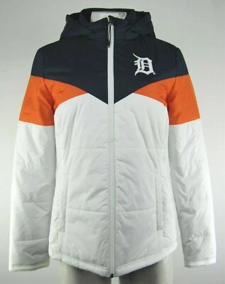 Detroit Tigers MLB G-III Women's Puffer Jacket - Image 1 of 4