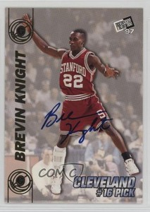 1997 Press Pass Double Threat Auto Brevin Knight Rookie Auto RC