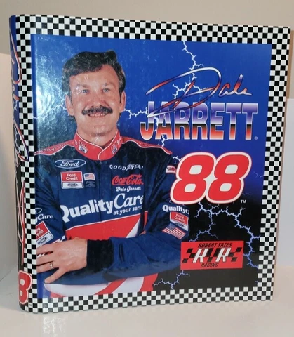 Top Flight 3 Ring Binder - #88 Dale Jarrett Quality Care Ford Taurus Cover