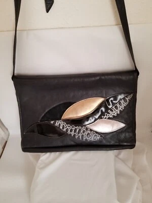 Bandolera de hombro Joseph Louis vintage de cuero suave usada excelente  Foto 1 de 4