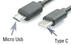 Typ C (USB C) zu Micro-USB-Stecker Sync OTG-Ladekabel Kabeladapter Fast Transfe - Zdjęcie 1 z 12