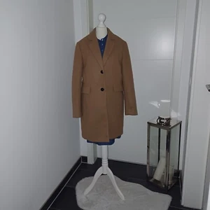 Trenchcoat Wollmantel C&a 38 40 Herbstjacke Wintermantel Camel Business-Look Top - Bild 1 von 10